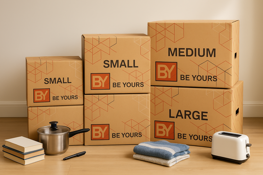 ¿Qué Tamaño de Caja Necesito? Eligiendo las Cajas de Cartón Perfectas para tu Mudanza
