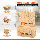 Cajas de mudanza grandes de cartón doble con asas reforzadas BeYours